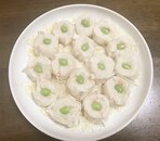 レンジレシピ　海老しゅうまい